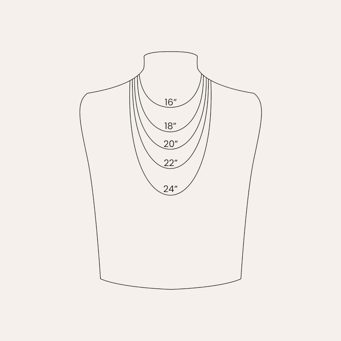 The Everyday Chain (Herringbone — 3mm)
