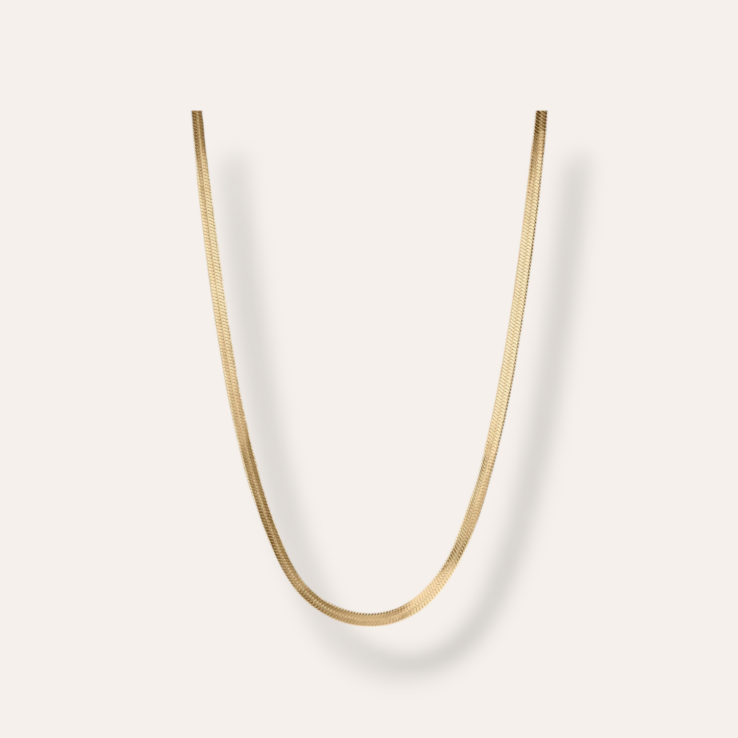 The Everyday Chain (Herringbone — 3mm)