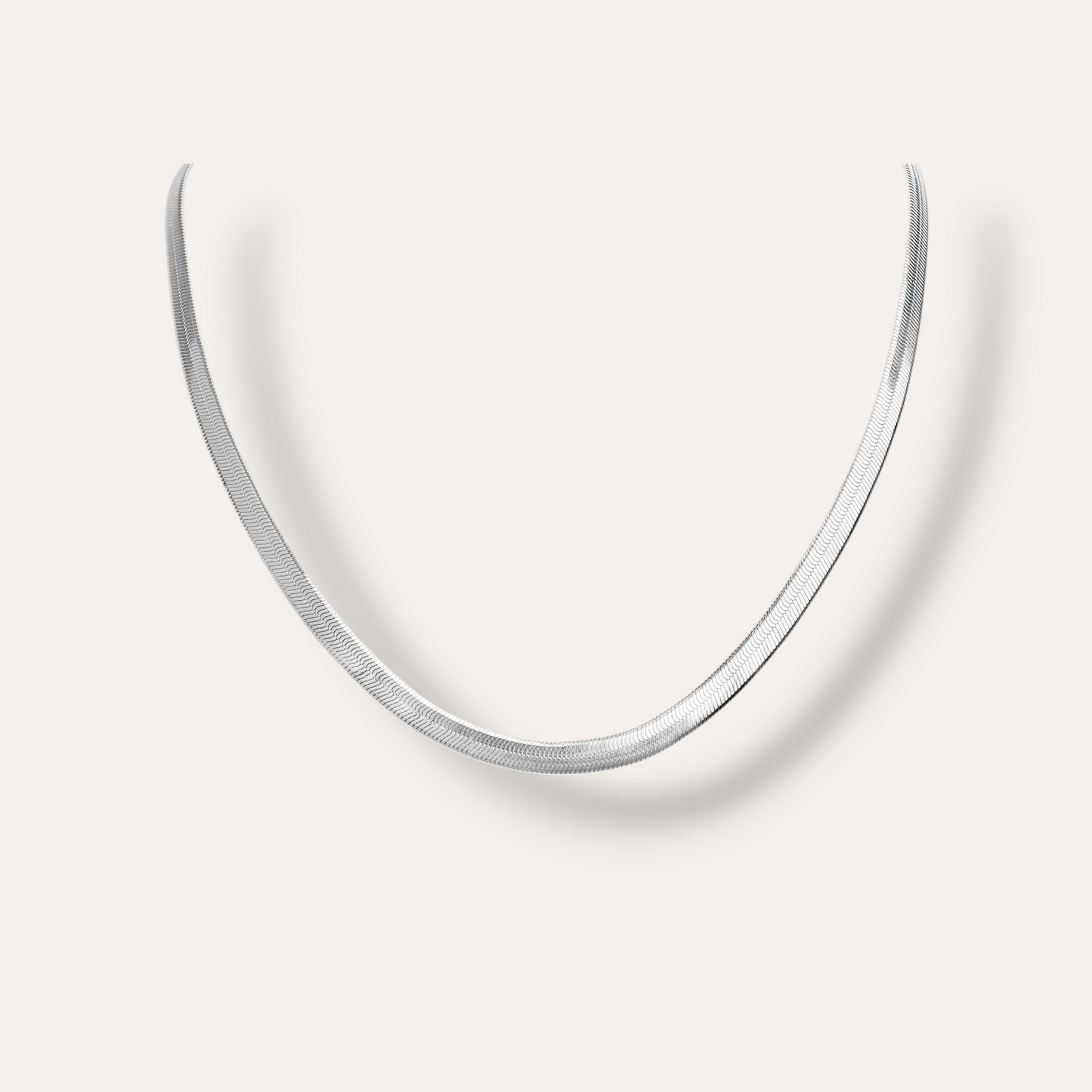 The Everyday Chain (Herringbone — 3mm)
